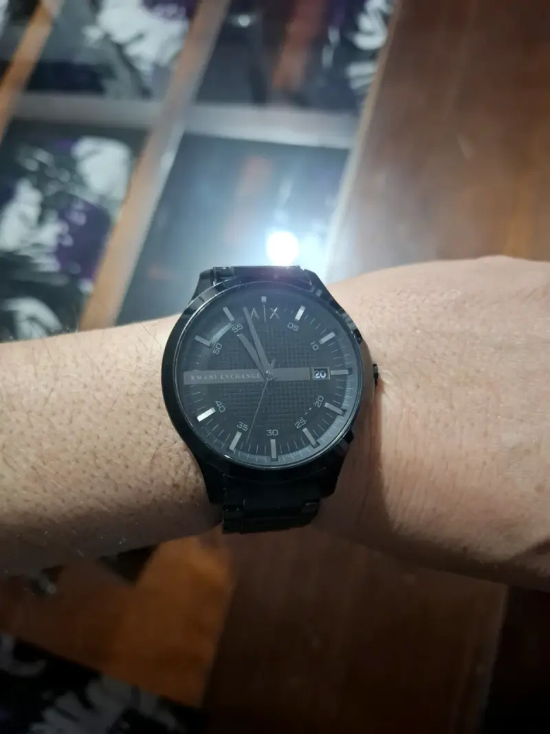 Reloj Armani Exchange Negro de Acero Inoxidable - 4