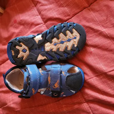 Sandalias deportivas para niño color azul - miniatura 1