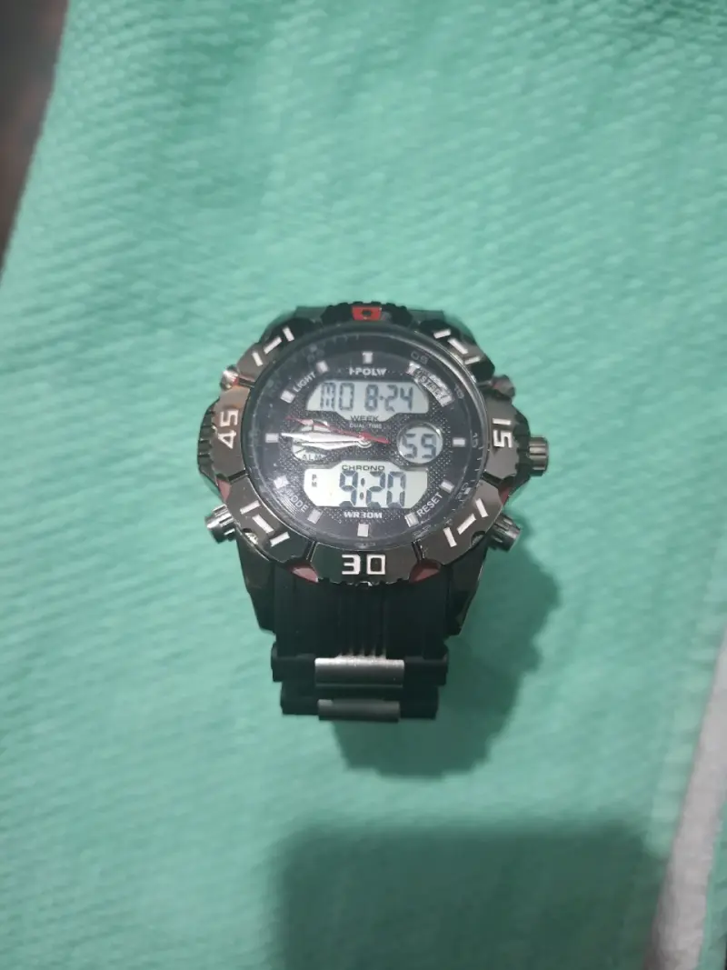 Reloj deportivo digital Hpolw resistente al agua - 4
