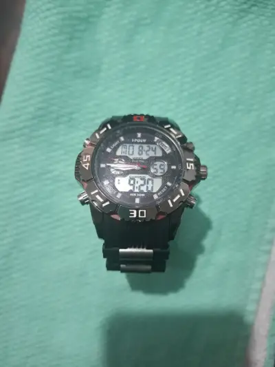 Reloj deportivo digital Hpolw resistente al agua - miniatura 4