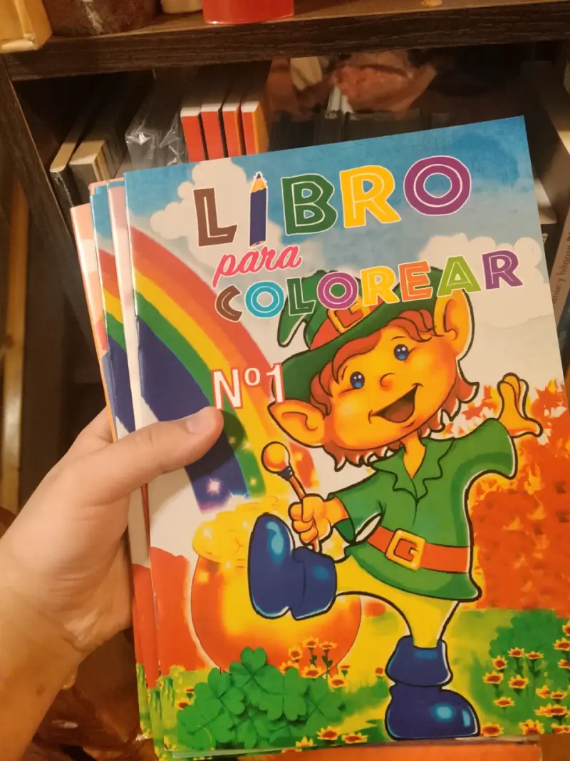 Libro para colorear infantil