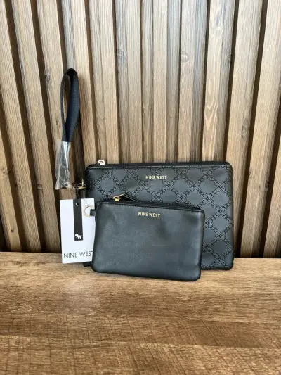 Set de bolsos Nine West negro elegante - miniatura 2
