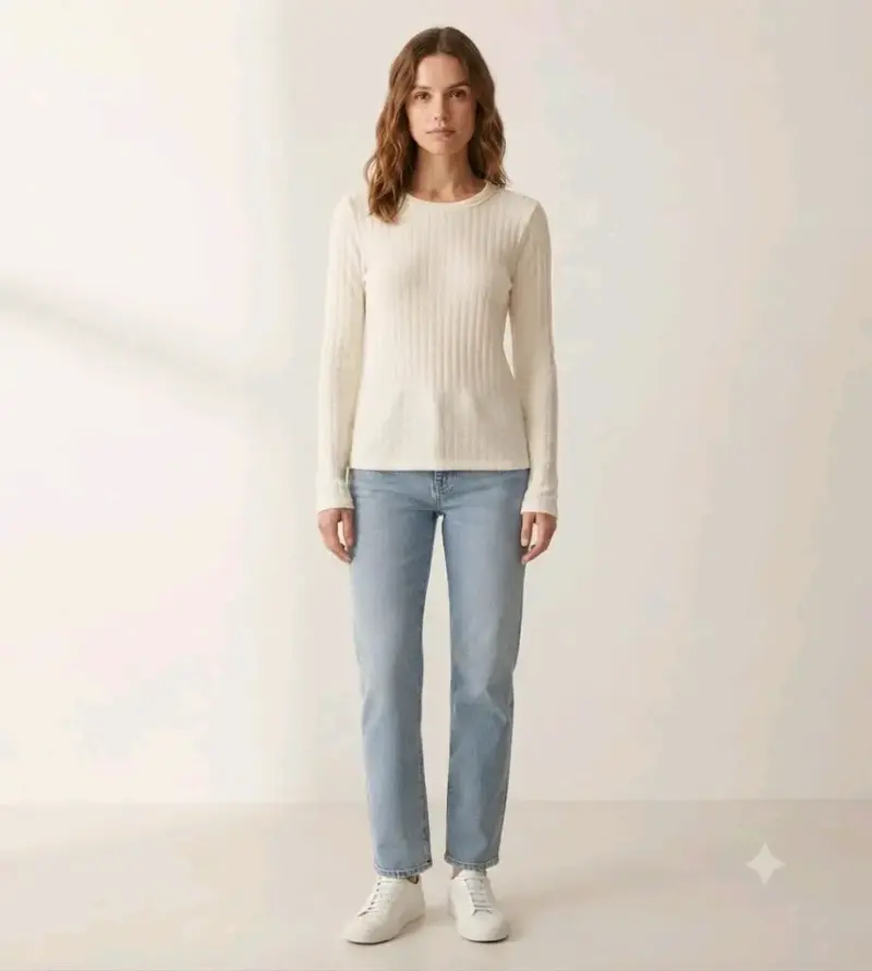 Conjunto de poleras tejidas para mujer - 5