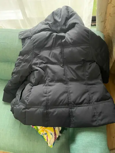 Chaqueta acolchada azul marino Esprit para mujer - miniatura 5