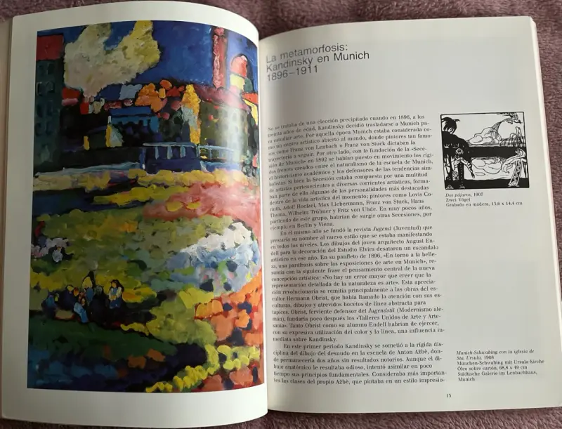 Libro de arte Wassily Kandinsky con ilustraciones - 3