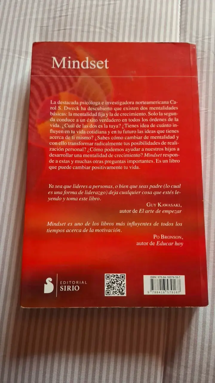 Libro Mindset:La Actitud del Éxito de Carol S. Dwe - 2