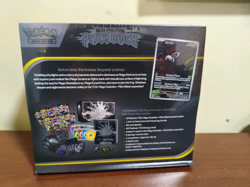 ETB Pokémon Pitch Black Inglés SELLADO - 2