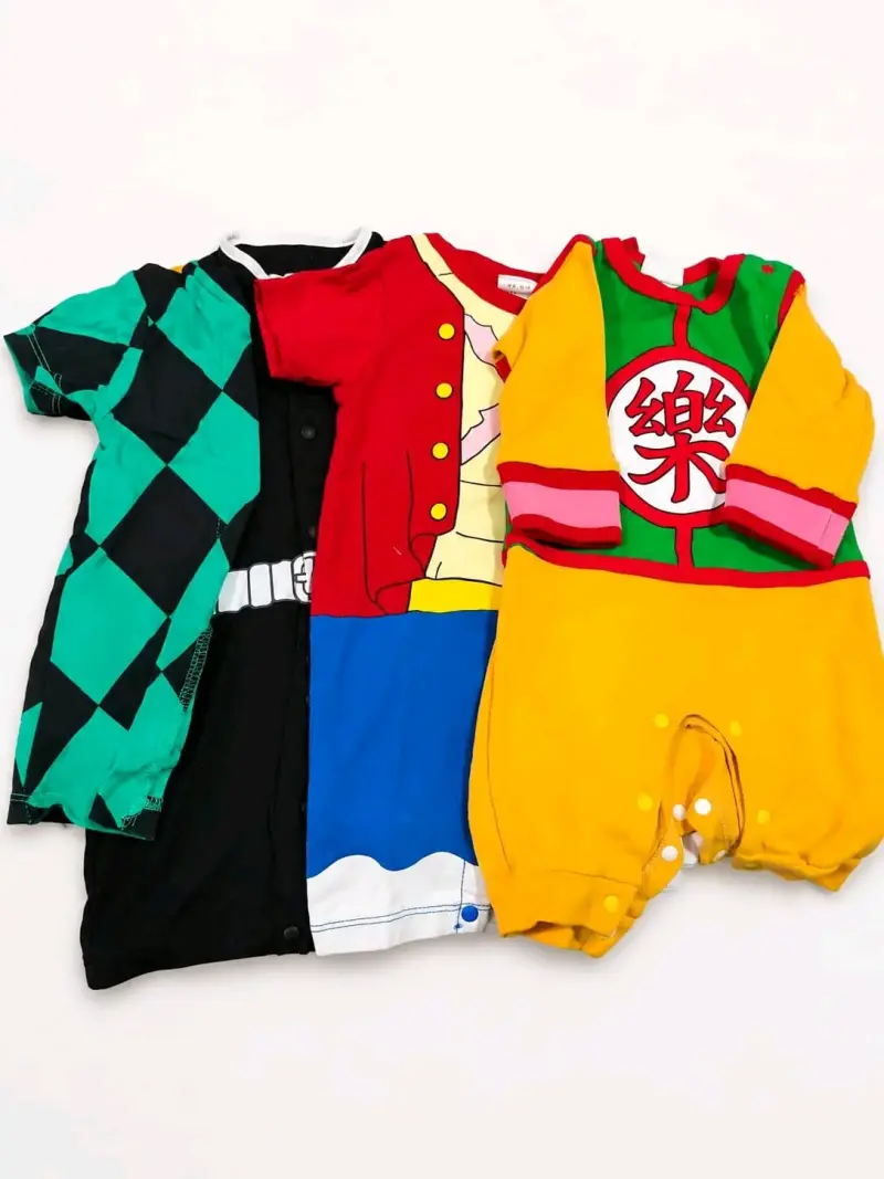 Conjunto de disfraces para bebé estilo anime