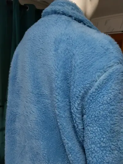 Abrigo Teddy confeccionado en Italia talla L - miniatura 3