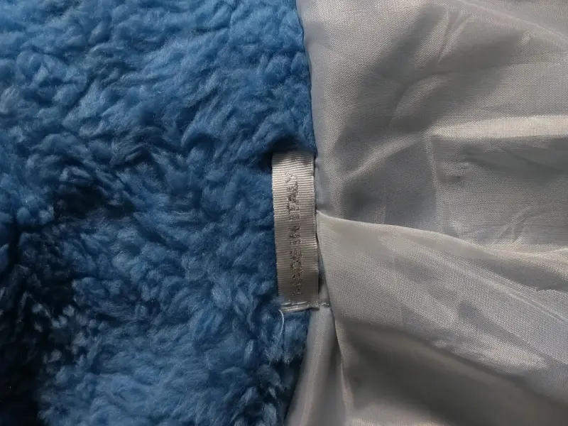 Abrigo Teddy confeccionado en Italia talla L - 6