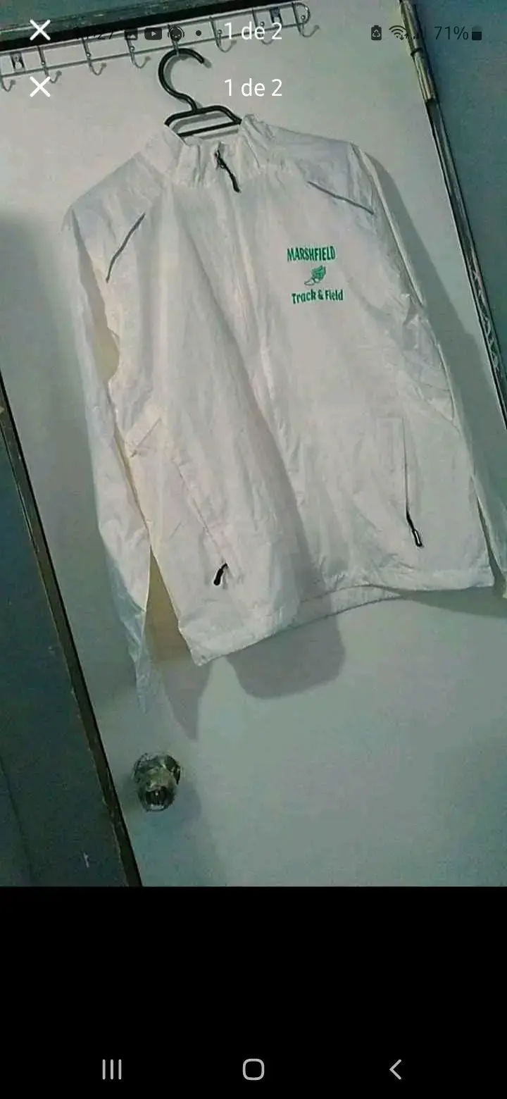 Chaqueta talla S blanca para mujer - 1