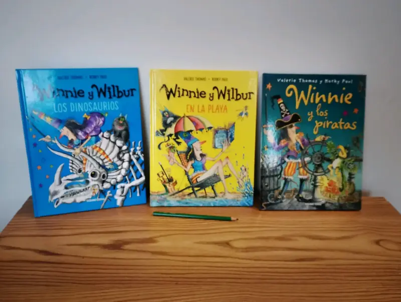 Colección de libros infantiles Winnie y Wilbur - 1