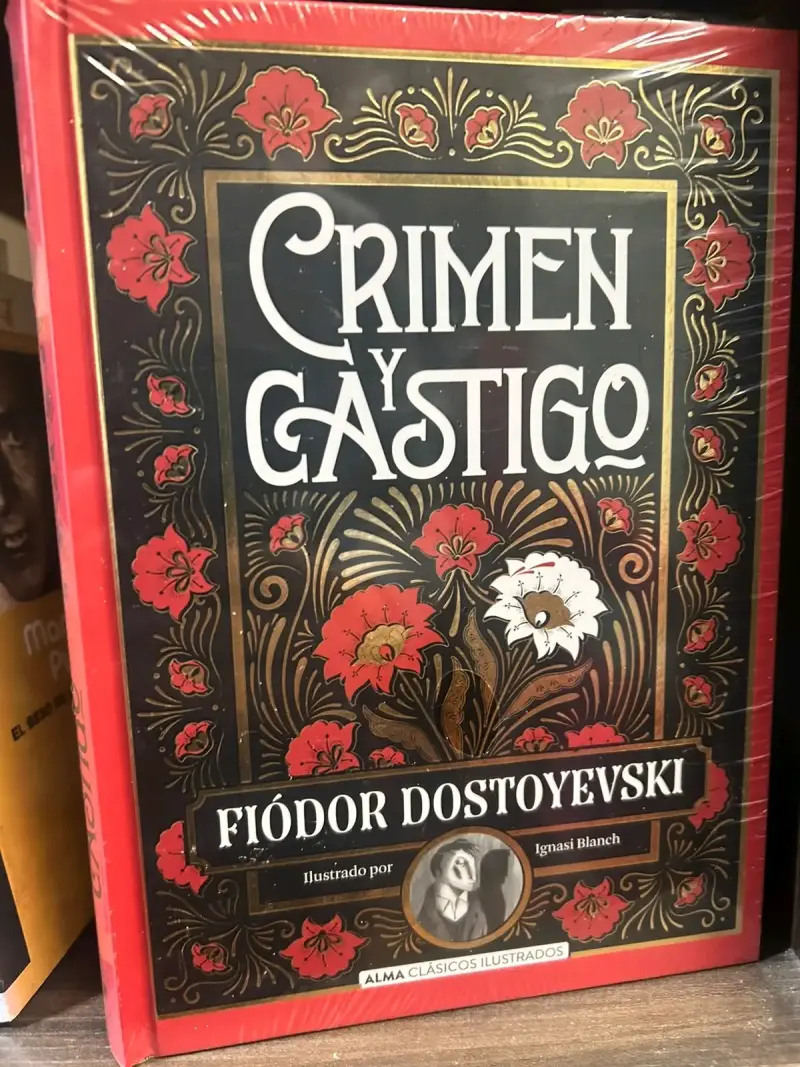 Libro 'Crimen y Castigo' de Fiódor Dostoyevski