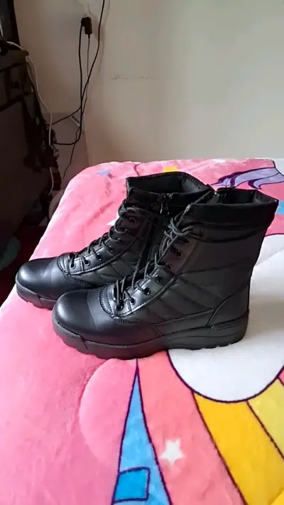Botas tácticas negras para hombre n.42 - miniatura 1