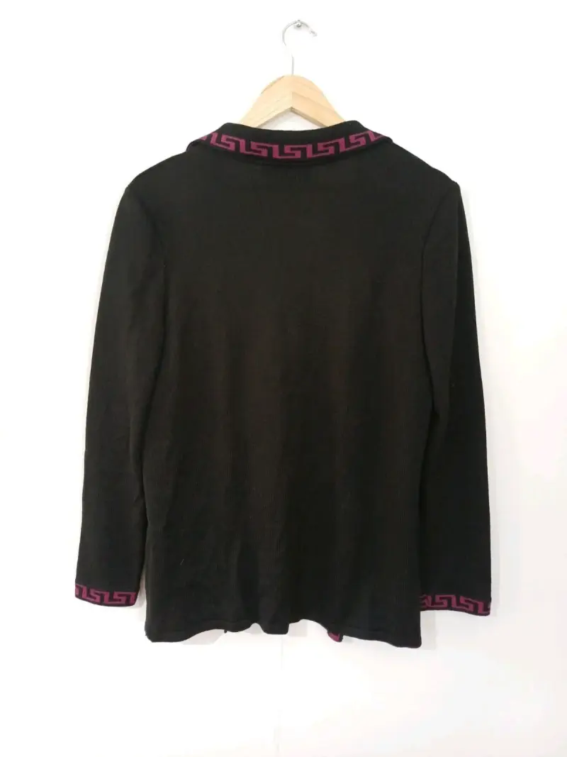 Cardigans negra, diseño griego Eric Steven, tallaM - 3