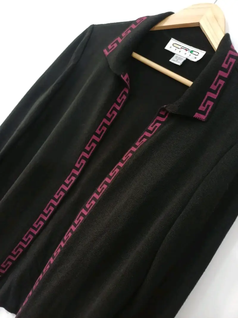 Cardigans negra, diseño griego Eric Steven, tallaM - 5