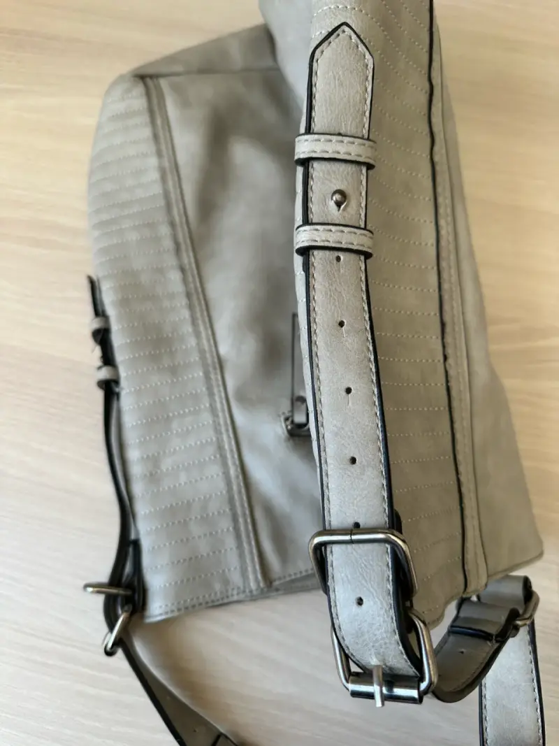 Cartera Bolso Lounge – Gris claro - 4