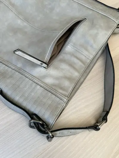 Cartera Bolso Lounge – Gris claro - miniatura 5