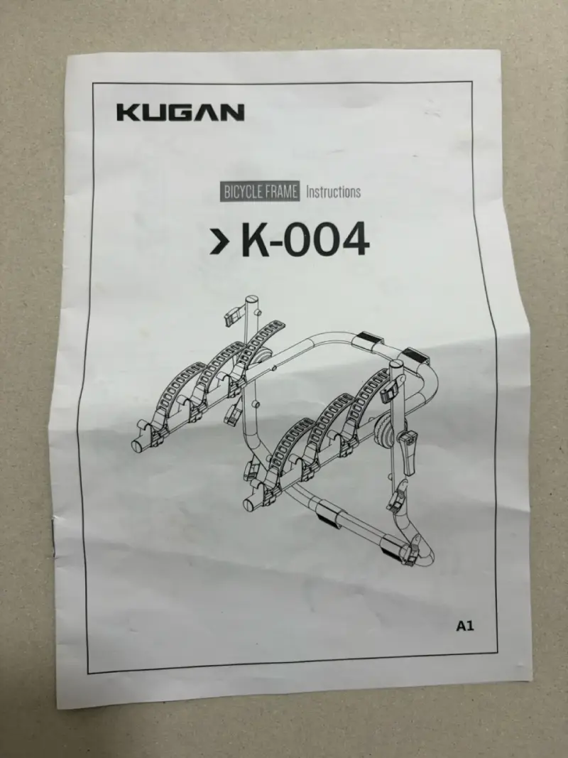 Portabicicletas Kugan K-004 para auto - 1