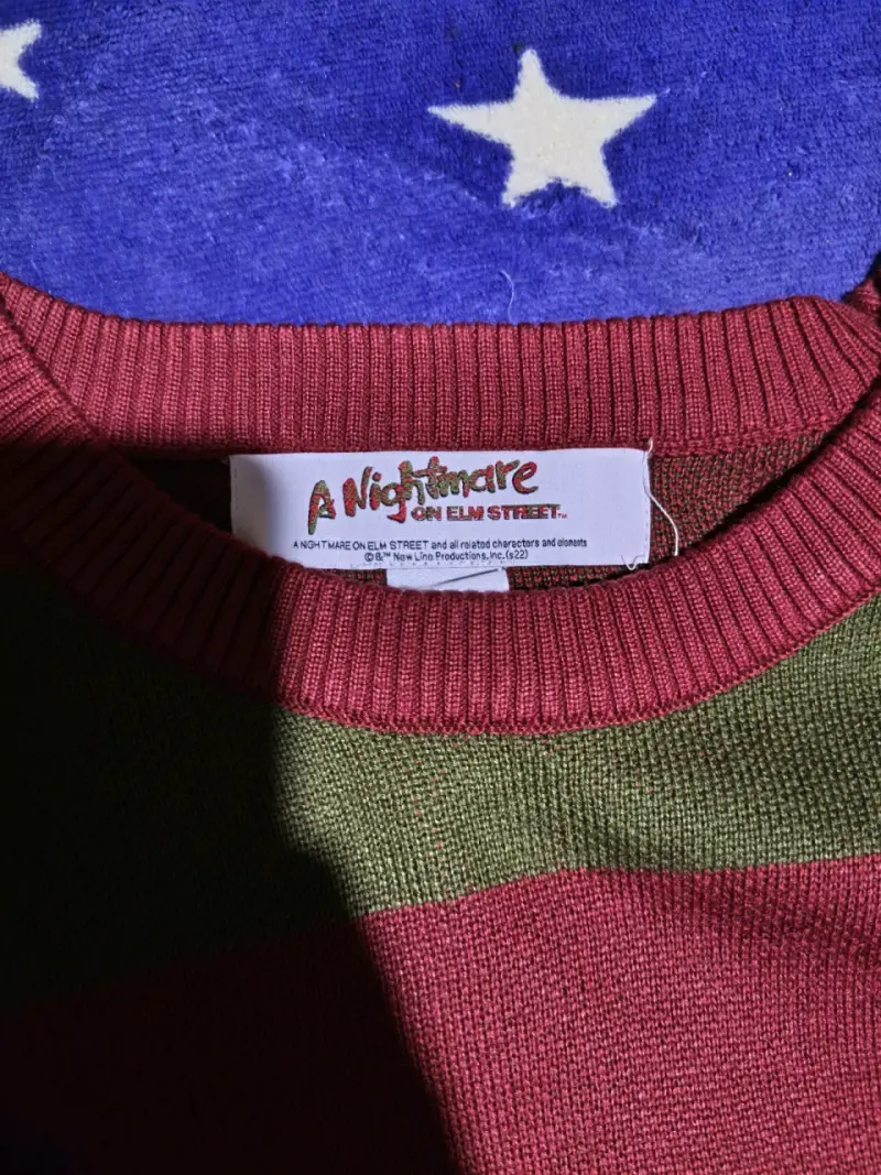 Suéter a rayas A Nightmare on Elm Street original - 1