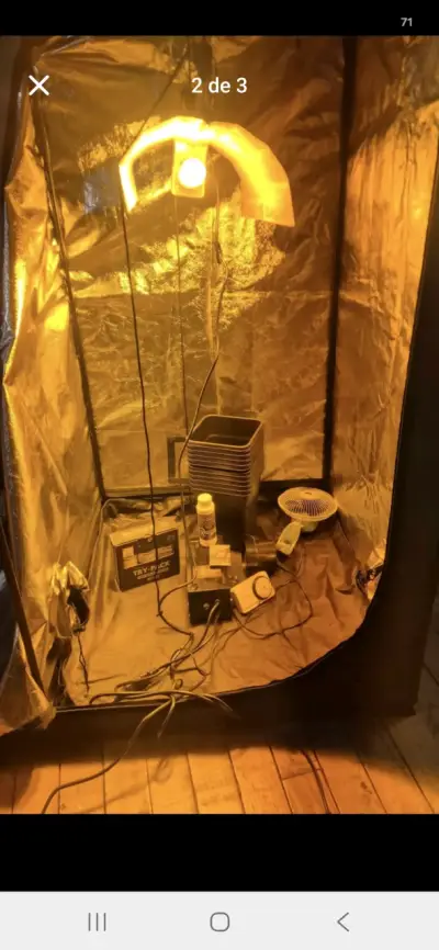Kit de cultivo indoor con carpa y accesorios - miniatura 2