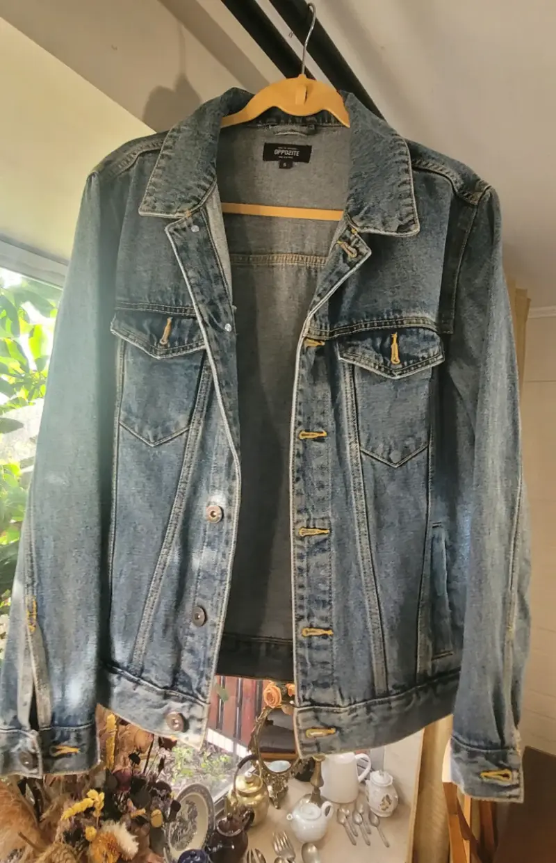Chaqueta de mezclilla Opposite talla S - 1