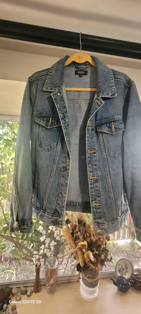 Chaqueta de mezclilla Opposite talla S - 3