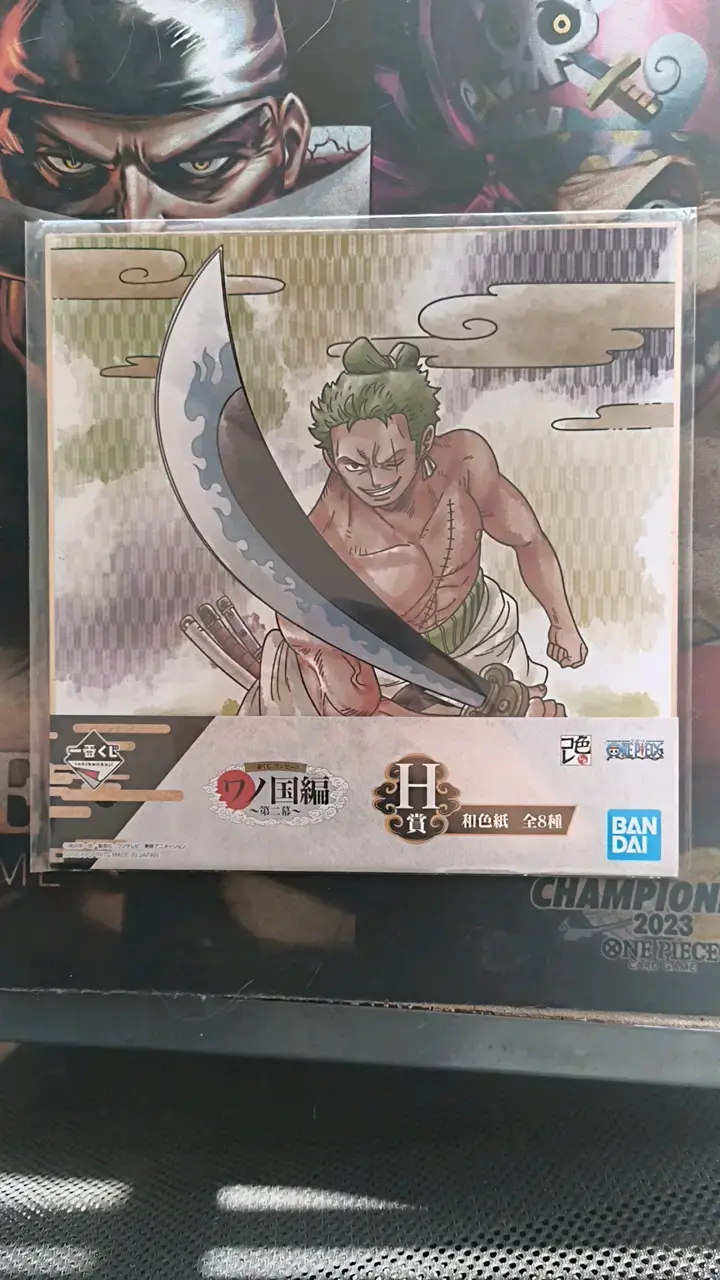 Cuadro One piece Zoro wano Ichiban kuji ORIGINAL - 1