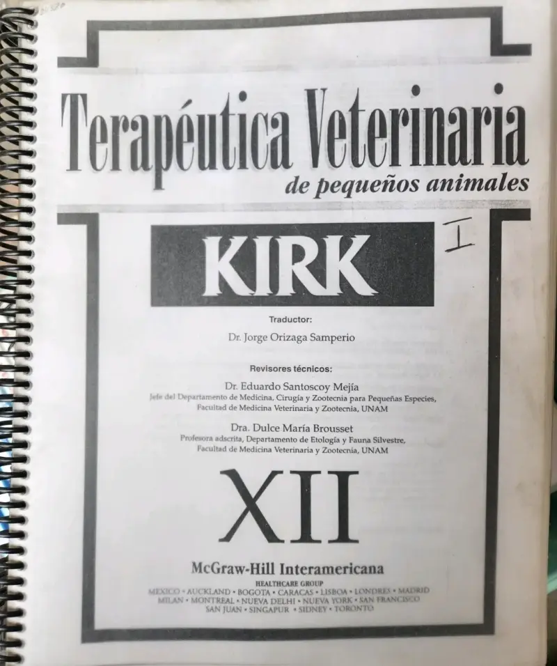 Colección de libros de medicina veterinaria y biología - 3