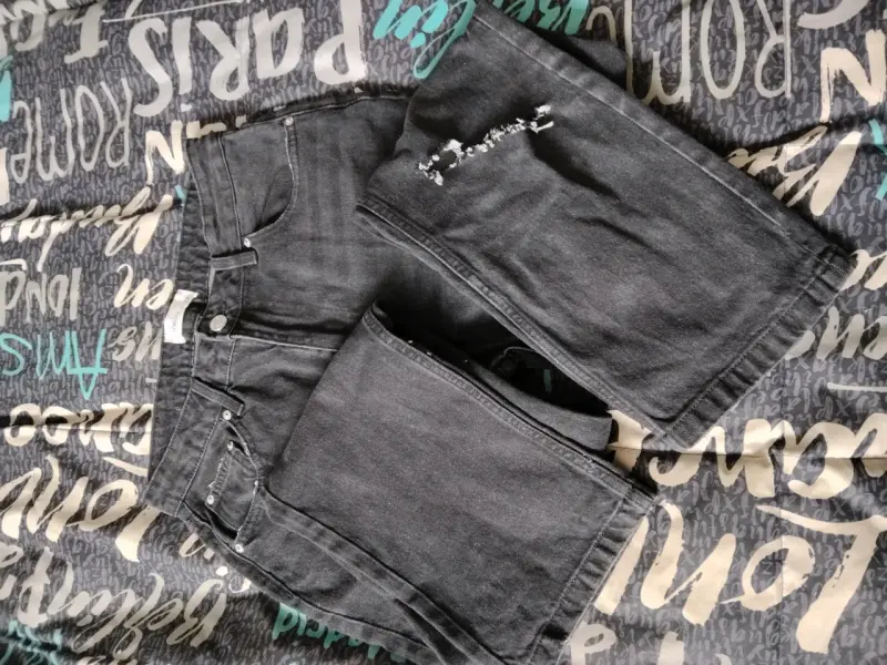 Pantalones grises H&M Divided talla 36/38 - 1