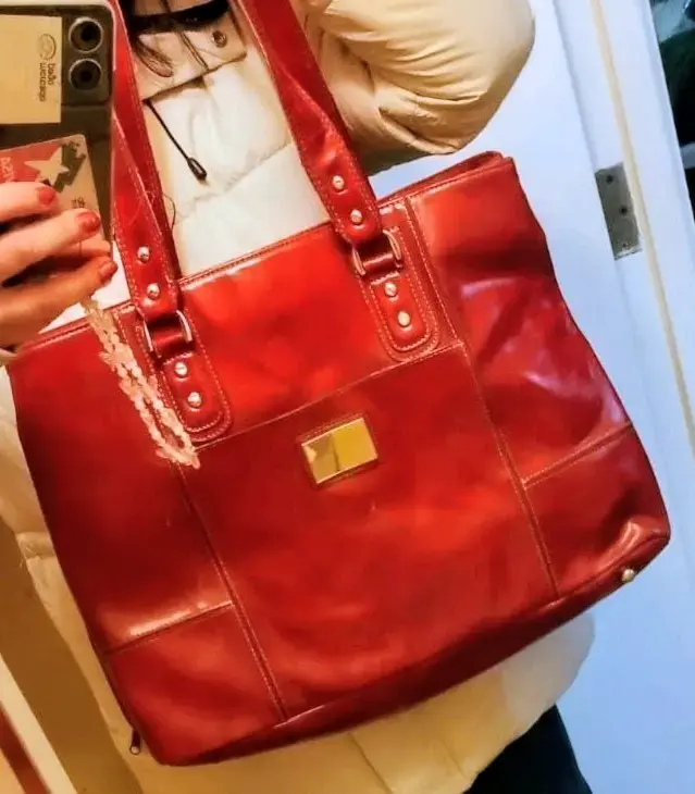 Bolso notebook rojo para mujer Franklin Covey - 3