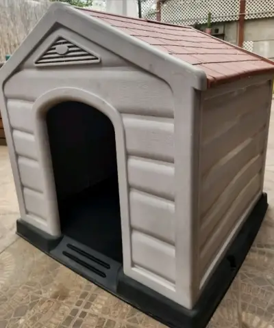 Casita para perro grande Rimax fácil de armar - miniatura 1