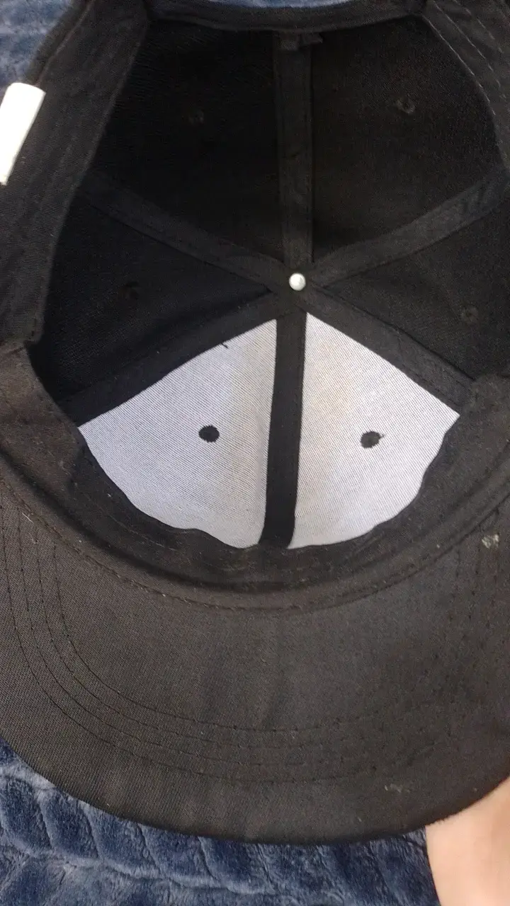 Gorra negra deportiva unisex - 2