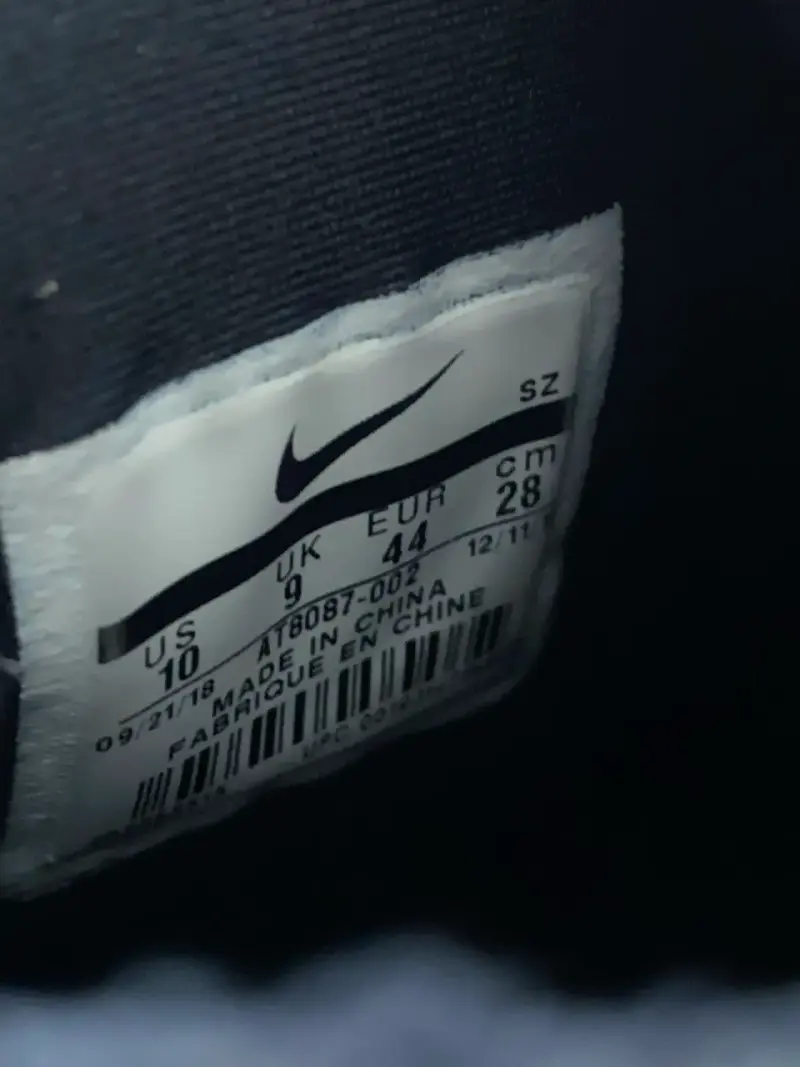 Zapatillas Nike Air 180 x Fear of God Negras 10 US - 4
