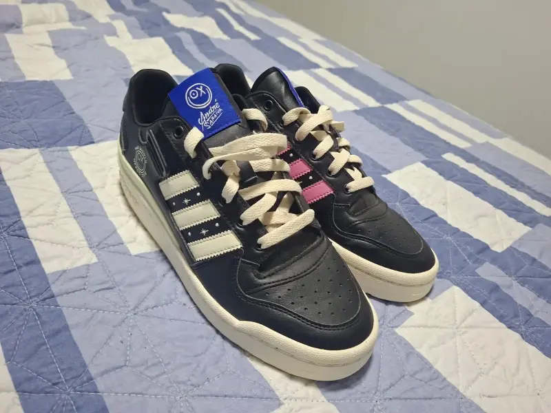 Zapatillas Adidas Forum Low André Saraiva negras - 4