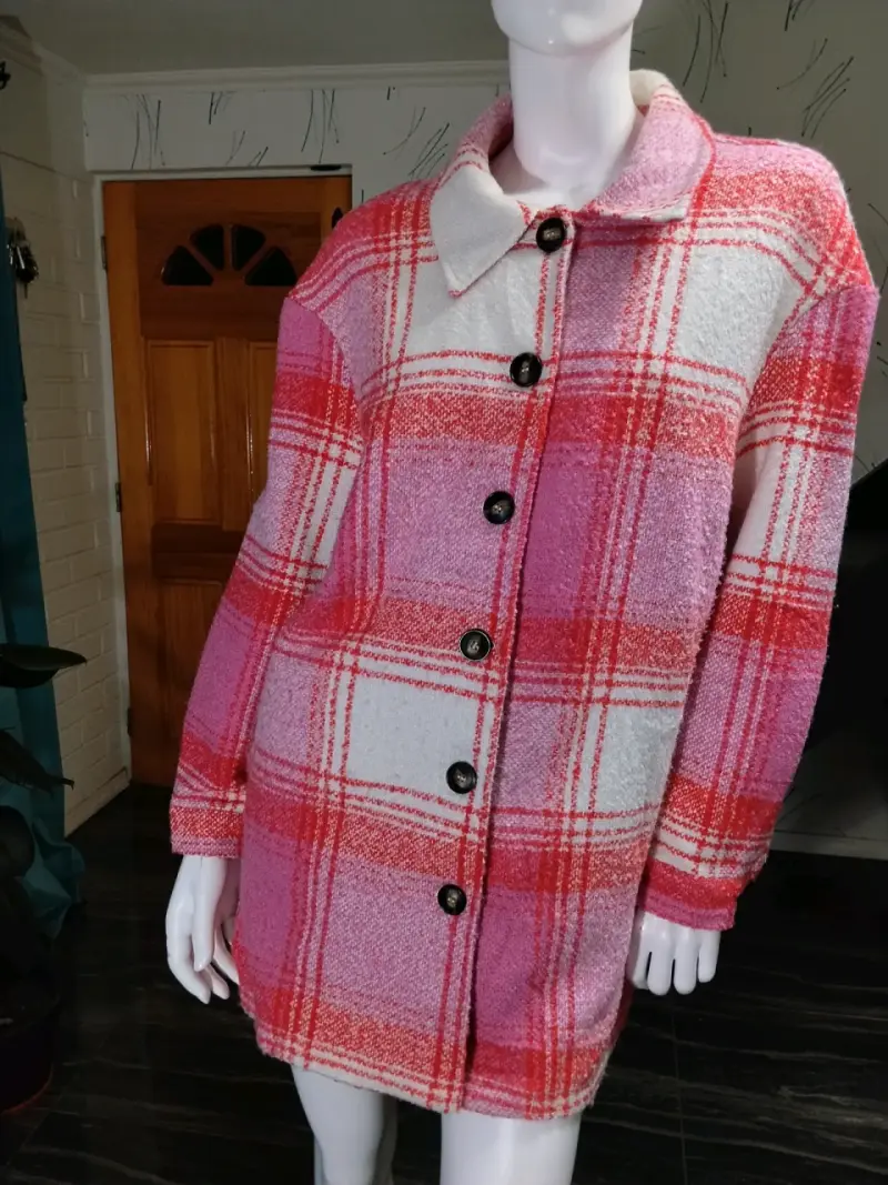 Sobrecamisa Shacket a cuadros Talla XXL/XXL - 1