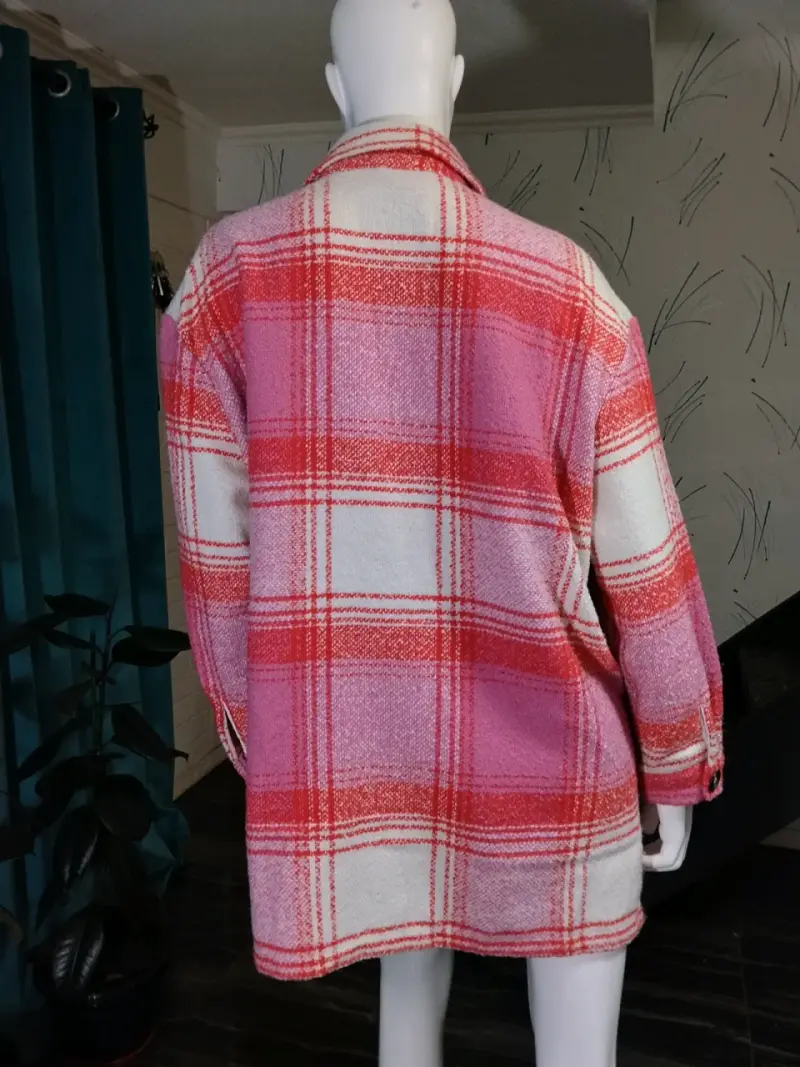 Sobrecamisa Shacket a cuadros Talla XXL/XXL - 2