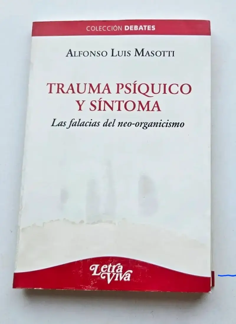 Libro 'Trauma Psíquico y Síntoma' de Alfonso Luis Masotti