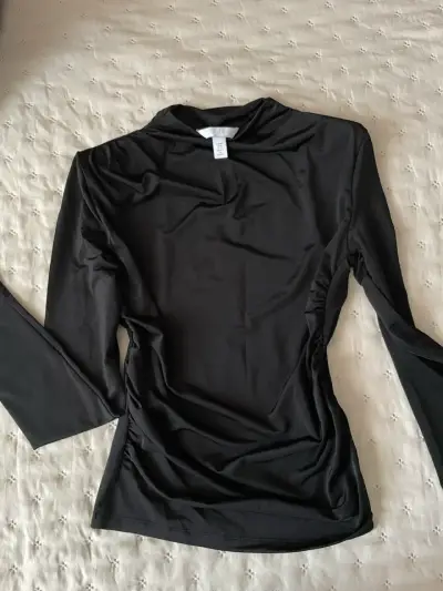Polera drapeada xs - miniatura 1