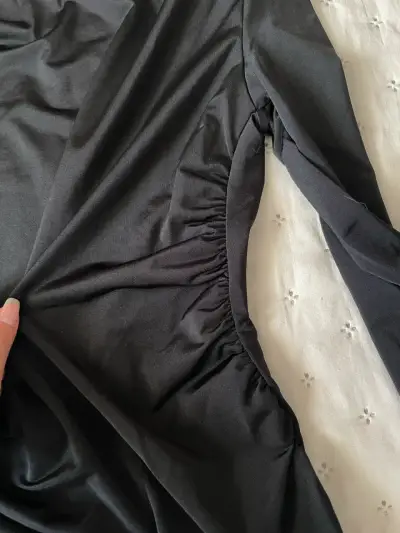 Polera drapeada xs - miniatura 2