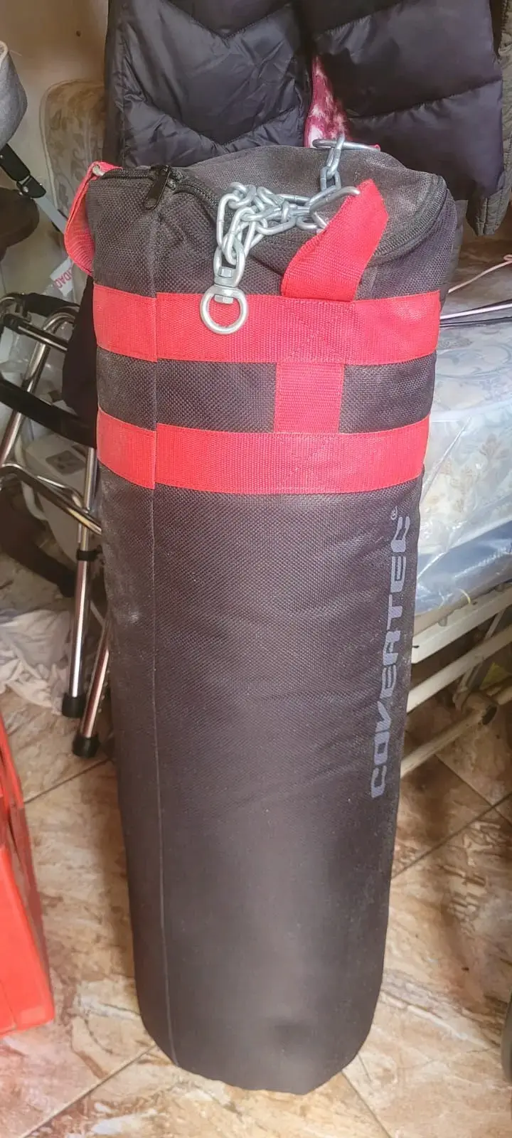 Saco de Boxeo Covertec con Cadenas