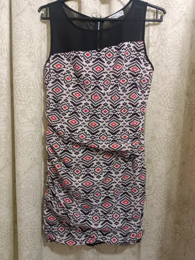 Vestido Xiomara estampado étnico talla M - miniatura 4
