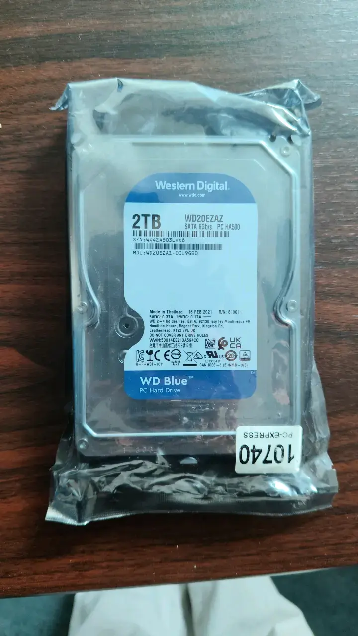 Disco Duro Interno Western Digital 2TB - 1