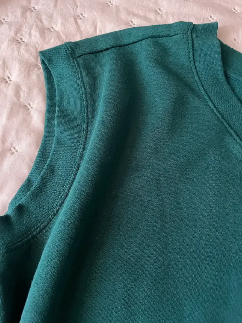 Polera sin mangas verde H&M talla S - 3