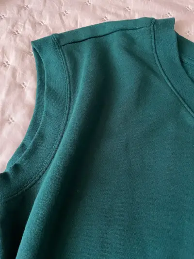 Polera sin mangas verde H&M talla S - miniatura 3