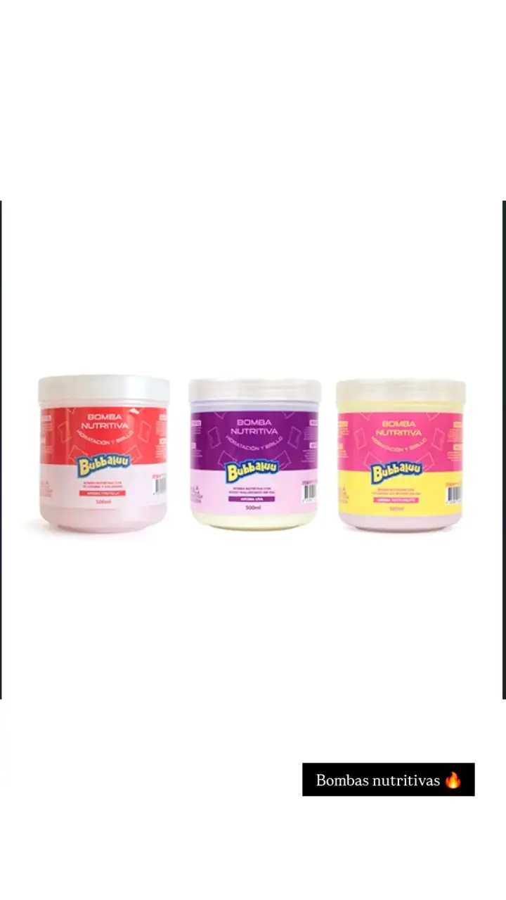 Bombas Nutritivas Bubbaloo 500ml