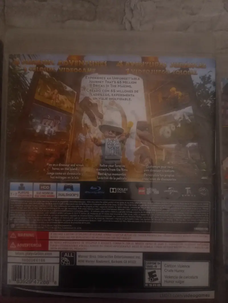 Juego PS3 Lego Jurassic World - 3
