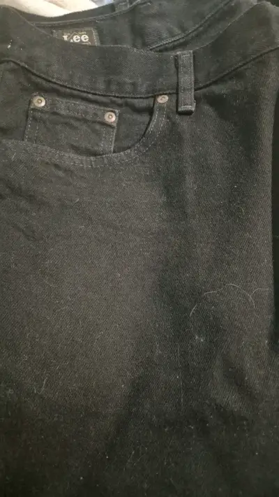 Jeans negros Lee para hombre en buen estado - miniatura 1
