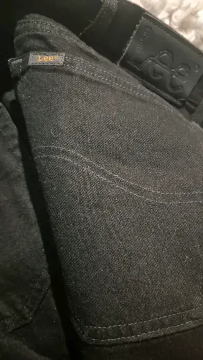 Jeans negros Lee para hombre en buen estado - miniatura 2