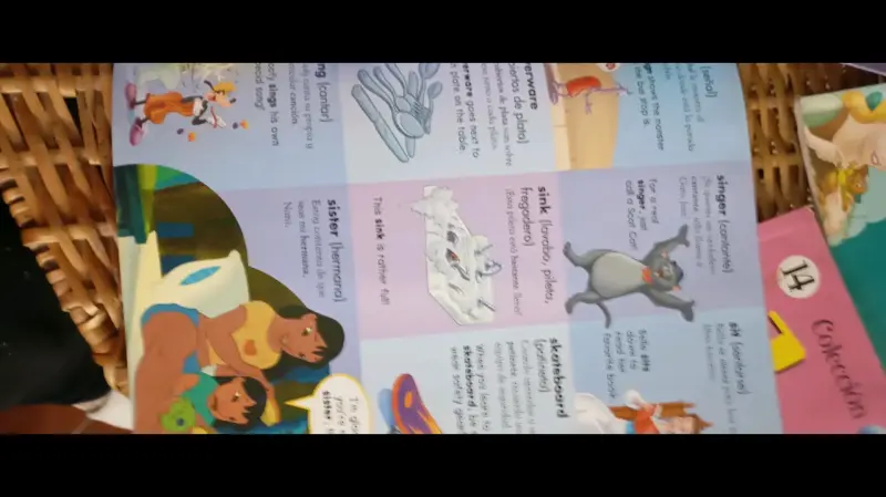 Colección de libros bilingües Disney para niños - 2